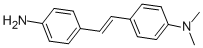 structure of CAS# 22525-43-5, 4-[(E)-2-(4-Aminophenyl)Ethenyl]-N,N-Dimethylaniline;4-[2-(4-Aminophenyl)Ethenyl]-N,N-Dimethylaniline;4-[(E)-2-(4-Aminophenyl)Vinyl]-N,N-Dimethyl-Aniline;4-[2-(4-Aminophenyl)Vinyl]-N,N-Dimethyl-Aniline