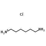 CAS#: 22527-59-9， 6-Amino-1-Hexanaminium Chloride