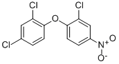 structure of CAS# 22544-04-3, 2-Chloro-1-(2,4-Dichlorophenoxy)-4-Nitrobenzene;2-Chloro-1-(2,4-Dichlorophenoxy)-4-Nitro-Benzene;Oprea1_328590;St5407500