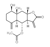 CAS#: 22553-66-8， [3aR,4aalpha,9abeta,(+)]-4alpha-Acetoxydodecahydro-8beta-Hydroxy-8abeta-Methyl-3,5-Bis(Methylene)Naphtho[2,3-b]Furan-2-One