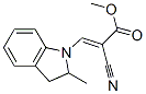 CAS#: 22560-84-5， Methyl 2-Cyano-3-(2,3-Dihydro-2-Methyl-1H-Indol-1-Yl)Acrylate