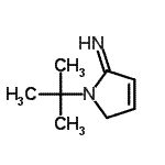 CAS 登录号：225799-18-8， 1-(2-甲基-2-丙基)-1,5-二氢-2H-吡咯-2-亚胺
