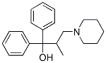 CAS 登录号:2260-36-8, 2-甲基-1,1-二苯基-3-哌啶-1-基丙-1-醇盐酸盐