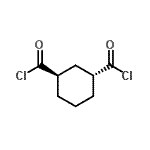 CAS#: 22605-66-9， (1R,3R)-1,3-Cyclohexanedicarbonyl Dichloride
