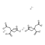 CAS#: 22605-92-1， Nickel(2+) 2-Hydroxy-1,2,3-Propanetricarboxylate (3:2)