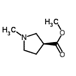 CAS#: 226088-57-9， Methyl (3S)-1-Methyl-3-Pyrrolidinecarboxylate