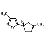 CAS#: 226088-59-1， 3-Methyl-5-[(3S)-1-Methyl-3-Pyrrolidinyl]-1,2-Oxazole