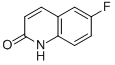 结构式 CAS# 22614-75-1, 6-氟-2(1H)-喹啉酮