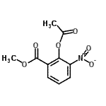 CAS#: 22621-42-7， Methyl 2-Acetoxy-3-Nitrobenzoate