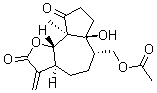 CAS#: 22621-72-3， (3aS,9bbeta)-Dodecahydro-6alpha-Acetoxymethyl-6abeta-Hydroxy-9aalpha-Methyl-3-Methyleneazuleno[4,5-b]Furan-2,9-Dione