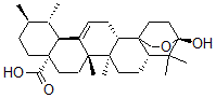 CAS#: 22626-26-2， 3beta,25-Epoxy-3-Hydroxyurs-12-En-28-Oic Acid