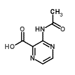 CAS#: 226559-50-8， 3-Acetamido-2-Pyrazinecarboxylic Acid