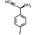 CAS#: 226699-16-7， (1R)-1-(4-Fluorophenyl)-2-Propyn-1-Amine