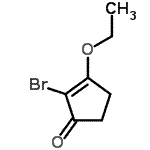 CAS 登录号：226703-16-8， 2-溴-3-乙氧基-2-环戊烯-1-酮
