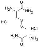 结构式 CAS# 22671-21-2, (2R,2'R)-3,3'-二硫代二[2-氨基-丙酰胺二盐酸盐