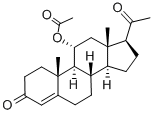 structure of CAS# 2268-98-6, 11-alpha-Acetoxyprogesterone;Acetic Acid [(8S,9S,10R,11R,13S,14S,17S)-17-Acetyl-10,13-Dimethyl-3-Oxo-1,2,6,7,8,9,11,12,14,15,16,17-Dodecahydrocyclopenta[A]Phenanthren-11-Yl] Ester;Acetic Acid [(8S,9S,10R,11R,13S,14S,17S)-17-Acetyl-3-Keto-10,13-Dimethyl-1,2,6,7,8,9,11,12,14,15,16,17-Dodecahydrocyclopenta[A]Phenanthren-11-Yl] Ester;[(8S,9S,10R,11R,13S,14S,17S)-17-Ethanoyl-10,13-Dimethyl-3-Oxo-1,2,6,7,8,9,11,12,14,15,16,17-Dodecahydrocyclopenta[A]Phenanthren-11-Yl] Ethanoate