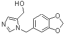 CAS#: 226930-11-6， [1-(1,3-Benzodioxol-5-Ylmethyl)-1H-Imidazol-5-Yl]Methanol