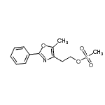 CAS#: 227029-27-8， 2-(5-Methyl-2-Phenyl-1,3-Oxazol-4-Yl)Ethyl Methanesulfonate