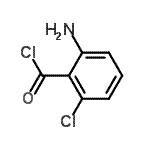 结构式 CAS# 227328-16-7, 2-氨基-6-氯苯甲酰基氯化物