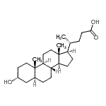 CAS#: 2276-94-0， (3alpha,5alpha)-3-Hydroxycholan-24-oic acid