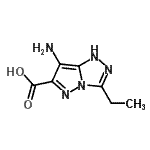 CAS#: 227611-28-1， 7-Amino-3-Ethyl-1H-Pyrazolo[5,1-c][1,2,4]Triazole-6-Carboxylic Acid
