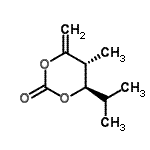 CAS#: 227791-88-0， (4R,5R)-4-Isopropyl-5-Methyl-6-Methylene-1,3-Dioxan-2-One