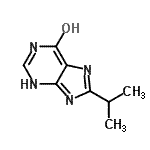 CAS#: 227955-03-5， 8-Isopropyl-1,7-Dihydro-6H-Purin-6-One