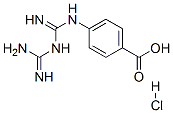 CAS#: 22817-15-8， 4-{[{[Amino(Imino)Methyl]Amino}(Imino)Methyl]Amino}Benzoic Acid Hydrochloride