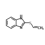 CAS#: 22821-00-7， 2-(Vinylsulfanyl)-1H-Benzimidazole