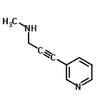 CAS 登录号：228271-92-9， N-甲基-3-(3-吡啶基)-2-丙炔-1-胺