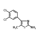 CAS#: 228413-64-7， 4-(3,4-Dichlorophenyl)-5-Methyl-1,3-Thiazol-2-Amine