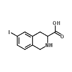 CAS#: 228728-11-8， 6-Iodo-1,2,3,4-Tetrahydro-3-Isoquinolinecarboxylic Acid