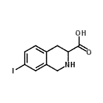 CAS#: 228728-13-0， 7-Iodo-1,2,3,4-Tetrahydro-3-Isoquinolinecarboxylic Acid