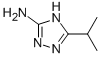 structure of CAS# 22882-41-3, 3-(1-Methylethyl)-1H-1,2,4-Triazol-5-Amine;1H-1,2,4-Triazol-3-Amine, 5-(1-Methylethyl)-, Nitrate (1:1;5-Isopropyl-1H-1,2,4-Triazol-3-Amine Nitrate;3-Amino-5-Isopropyl-1H-1,2,4-Triazole