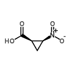 CAS#: 22882-44-6， (1R,2S)-2-Nitrocyclopropanecarboxylic Acid