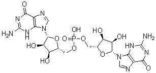 CAS 登录号：22886-44-8， 鸟苷酰-2'-5'-鸟苷