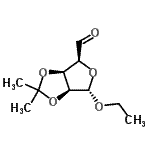 CAS#: 228862-99-5， Ethyl (5S)-3,4-O-isopropylidene-D-arabino-pentodialdo-5,2-furanoside