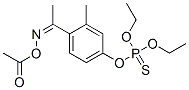 CAS#: 22936-44-3， [1-(4-Diethoxyphosphinothioyloxy-2-Methyl-Phenyl)Ethylideneamino] Acetate