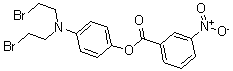 CAS#: 22953-43-1， 4-[Bis(2-Bromoethyl)Amino]Phenyl 3-Nitrobenzoate