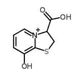 CAS#: 23003-39-6， 3-Carboxy-8-Hydroxy-2,3-Dihydro[1,3]Thiazolo[3,2-a]Pyridin-4-Ium