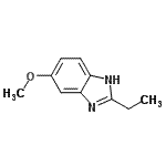 CAS#: 23073-50-9， 2-Ethyl-5-Methoxy-1H-Benzimidazole