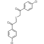 CAS#: 23080-23-1， 2,2'-Sulfanediylbis[1-(4-Chlorophenyl)Ethanone]