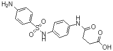 CAS#: 23093-94-9， N-[4-(4-Aminophenylsulfonylamino)Phenyl]Succinamidic Acid