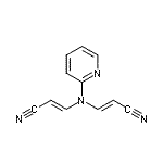 CAS#: 23130-57-6， (2E,2'E)-3,3'-(2-Pyridinylimino)Bisacrylonitrile