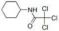 structure of CAS# 23144-68-5, 2,2,2-Trichloro-N-Cyclohexylacetamide;2,2,2-Trichloro-N-Cyclohexyl-Acetamide;2,2,2-Trichloro-N-Cyclohexyl-Ethanamide;2,2,2-Trichloro-N-Cyclohexyl Acetamide