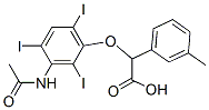 CAS#: 23197-56-0， 2-[3-(Acetylamino)-2,4,6-Triiodophenoxy]-2-(m-Tolyl)Acetic Acid