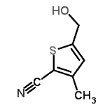 CAS#: 232281-11-7， 5-(Hydroxymethyl)-3-Methyl-2-Thiophenecarbonitrile