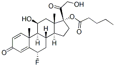 CAS#: 23257-44-5， 6alpha-Fluoro-11beta,17,21-Trihydroxypregna-1,4-Diene-3,20-Dione 17-Valerate