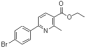 CAS#: 23258-01-7， Ethyl 6-(4-Bromophenyl)-2-Methylnicotinate