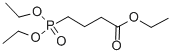 structure of CAS# 2327-69-7, 4-(Diethoxyphosphinyl)-Butanoic Acid Ethyl Ester;4-Diethoxyphosphorylbutanoic Acid Ethyl Ester;4-Diethoxyphosphorylbutyric Acid Ethyl Ester;Butanoic Acid, 4-(Diethoxyphosphinyl)-, Ethyl Ester